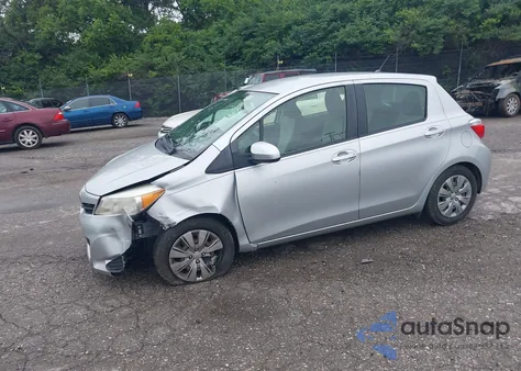 2013 Toyota Yaris L/Le/Se из США, поврежденный, VIN JTDKTUD33DD559701